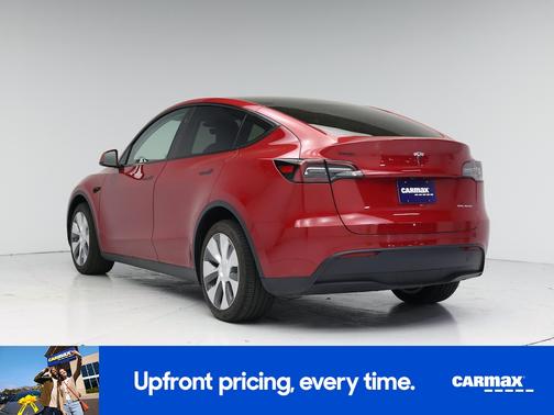 Red 2023 Tesla Model Y Long Range