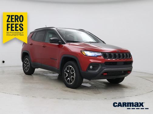 Red 2025 Jeep Compass Trailhawk