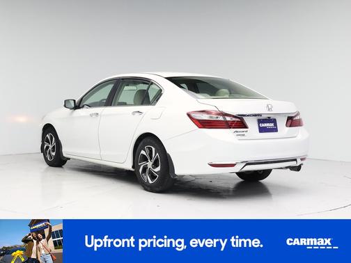 White 2017 Honda Accord LX
