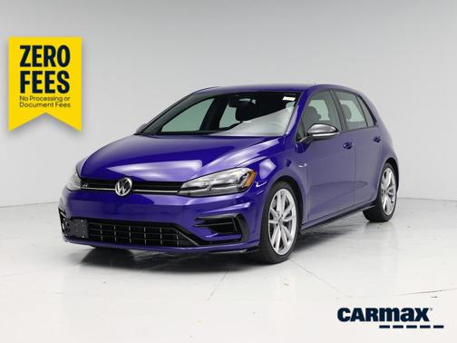 Blue 2018 Volkswagen Golf R