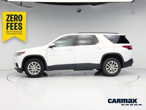 White 2020 Chevrolet Traverse LT Cloth