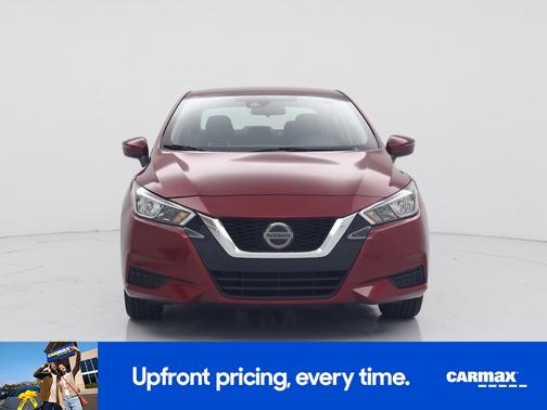 Red 2020 Nissan Versa SV