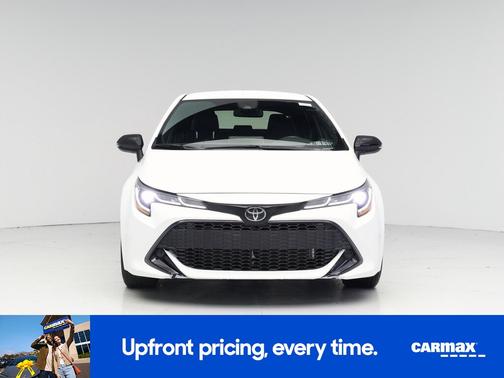 White 2022 Toyota Corolla Hatchback Nightshade