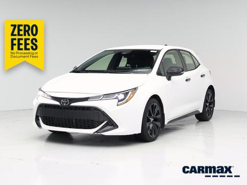 White 2022 Toyota Corolla Hatchback Nightshade