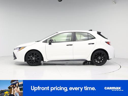 White 2022 Toyota Corolla Hatchback Nightshade