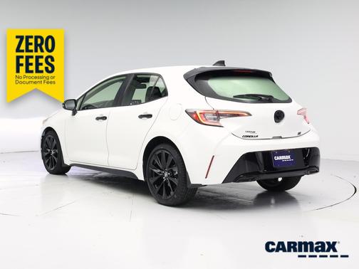 White 2022 Toyota Corolla Hatchback Nightshade