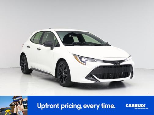 White 2022 Toyota Corolla Hatchback Nightshade