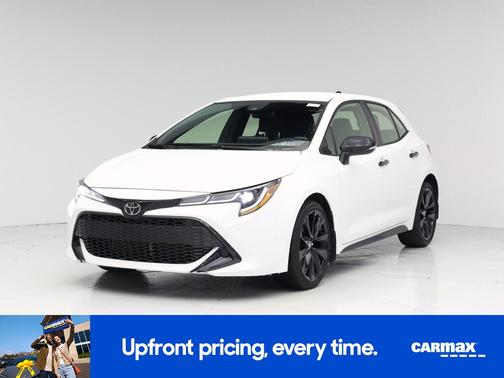 White 2022 Toyota Corolla Hatchback Nightshade