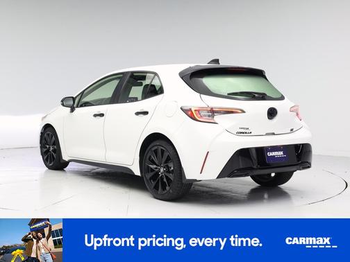 White 2022 Toyota Corolla Hatchback Nightshade