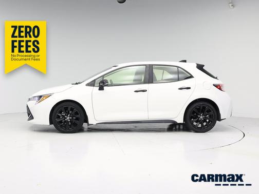 White 2022 Toyota Corolla Hatchback Nightshade
