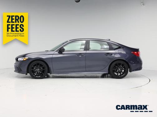 Gray 2022 Honda Civic Sport
