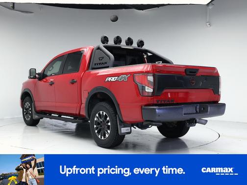 Red 2023 Nissan Titan PRO-4X