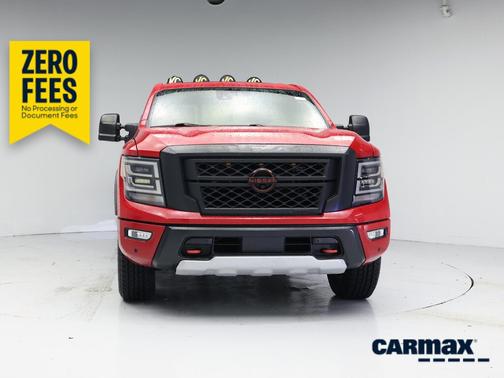 Red 2023 Nissan Titan PRO-4X