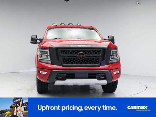 Red 2023 Nissan Titan PRO-4X