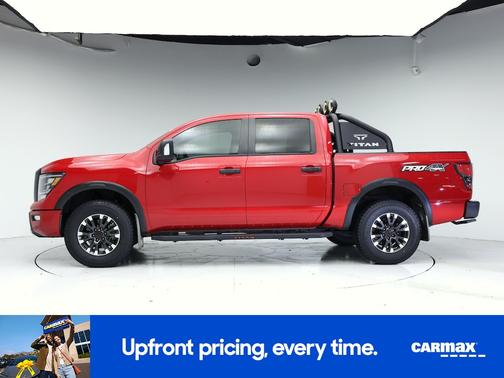 Red 2023 Nissan Titan PRO-4X