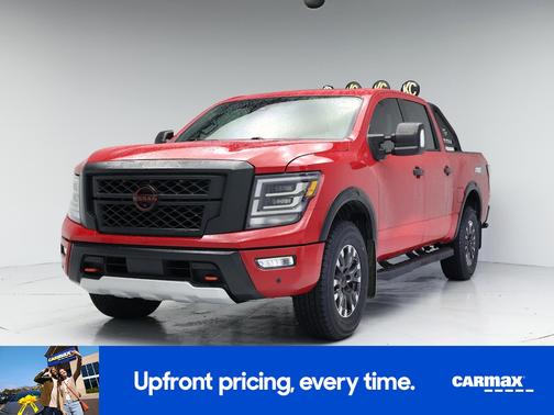 Red 2023 Nissan Titan PRO-4X