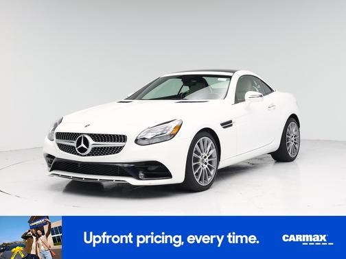 White 2020 Mercedes-Benz SLC 300