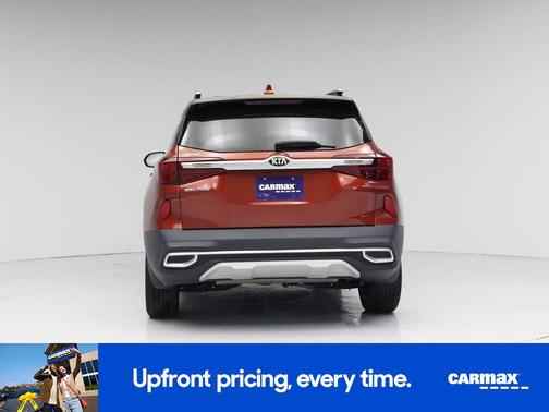 Orange 2021 Kia Seltos S