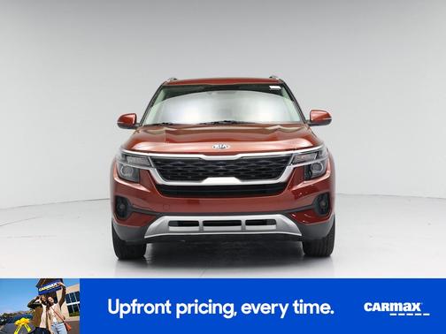 Orange 2021 Kia Seltos S