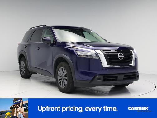Blue 2023 Nissan Pathfinder SV