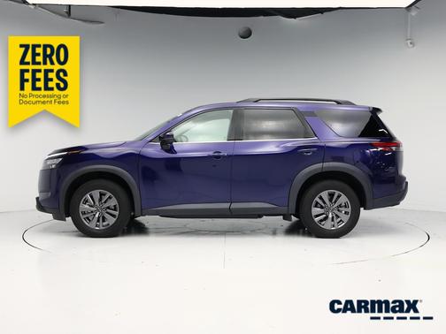 Blue 2023 Nissan Pathfinder SV