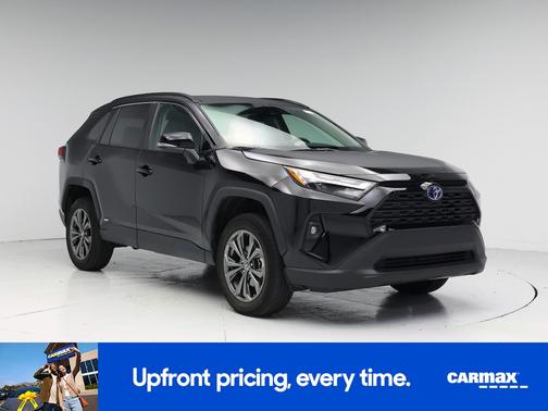 Black 2022 Toyota RAV4 Hybrid XLE Premium