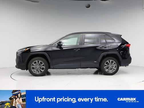 Black 2022 Toyota RAV4 Hybrid XLE Premium