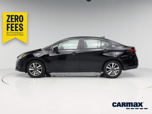 Black 2025 Nissan Versa SV