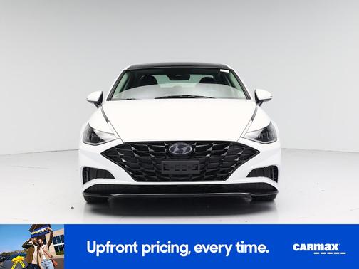 White 2020 Hyundai SONATA SEL