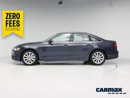 Blue 2016 Audi A6 Premium Plus