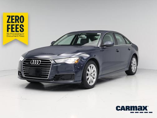 Blue 2016 Audi A6 Premium Plus