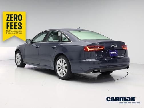 Blue 2016 Audi A6 Premium Plus
