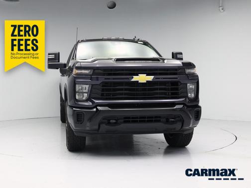 Blue 2024 Chevrolet Silverado 2500 Custom