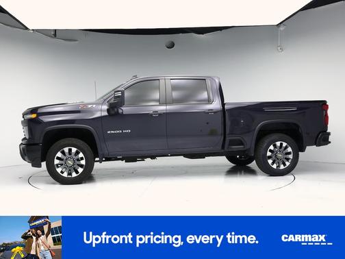 Blue 2024 Chevrolet Silverado 2500 Custom