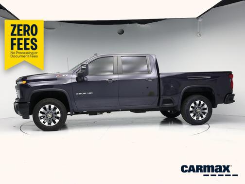 Blue 2024 Chevrolet Silverado 2500 Custom