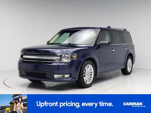 Blue 2017 Ford Flex SEL