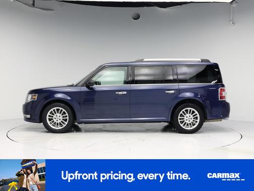 Blue 2017 Ford Flex SEL