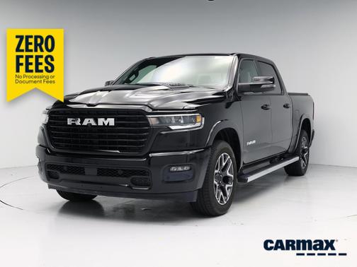 Black 2025 RAM 1500 Laramie