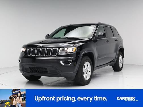 Black 2017 Jeep Grand Cherokee Laredo