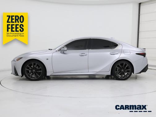 Silver 2025 Lexus IS 350 F-SPORT Design