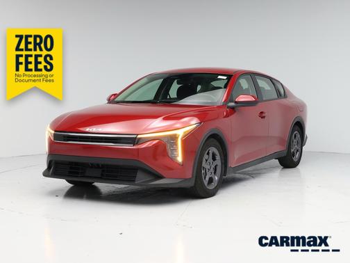 Red 2025 Kia K4 LXS