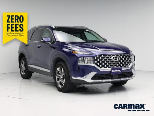 Blue 2022 Hyundai SANTA FE SEL