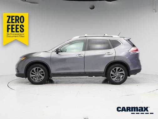 Gray 2016 Nissan Rogue SL