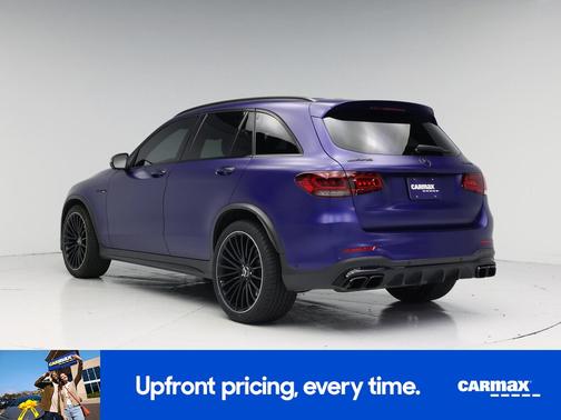 Blue 2021 Mercedes-Benz AMG GLC 63