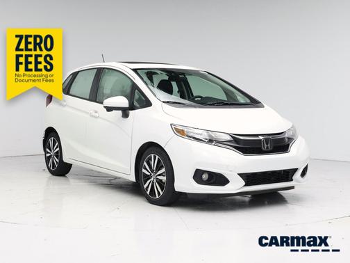 White 2019 Honda Fit EX