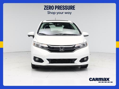 White 2019 Honda Fit EX
