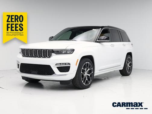 White 2023 Jeep Grand Cherokee Summit Reserve