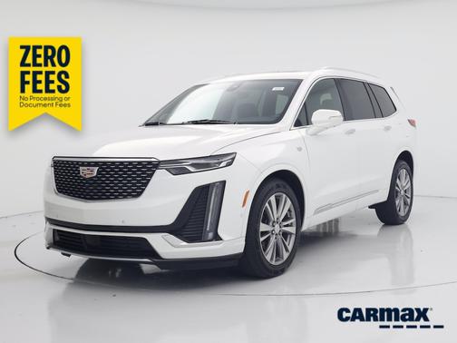 White 2023 Cadillac XT6 Premium Luxury