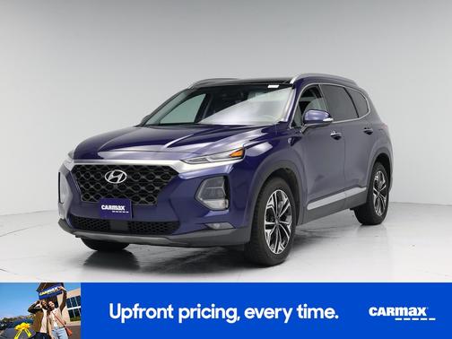 Blue 2019 Hyundai SANTA FE Ultimate