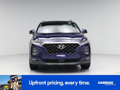 Blue 2019 Hyundai SANTA FE Ultimate